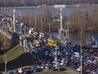 Затор на мосту Патона